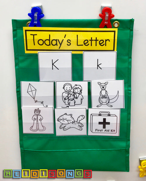 Letter Pocket Chart