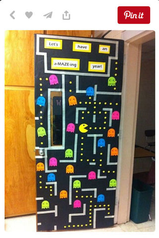 Pacman Door Inspiration Pin from Pinterest