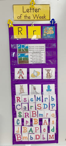 Letter of the Week Pocket Chart