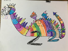 Guided Drawing Dragon - Fairy Tale Craftivities