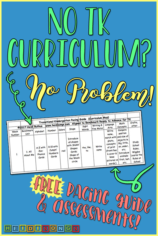 No TK Curriculum? No Problem! - HeidiSongs