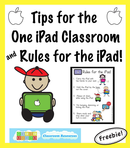 Tips for the One iPad Classroom