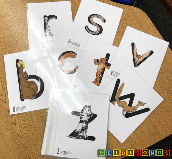 Zoo Phonics Consonants 