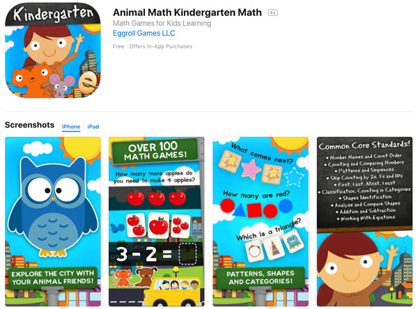Animal Math Kingdom App