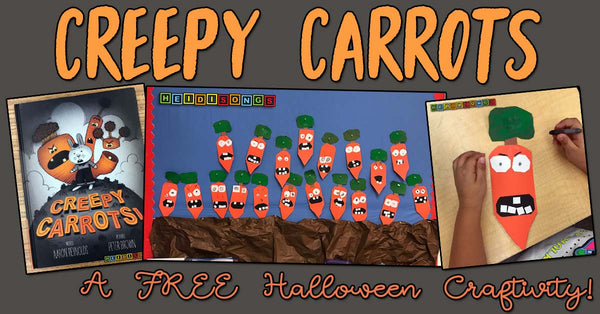 Creepy Carrots - A FREE Halloween Craftivity