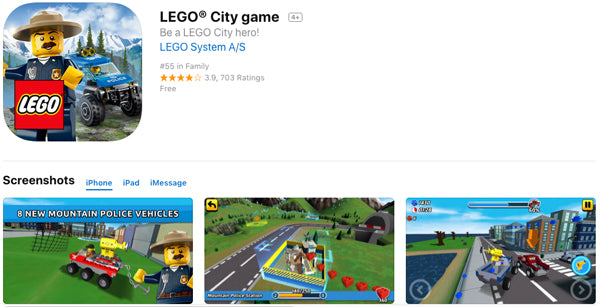 LEGO City App