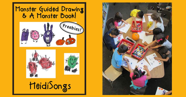 Monster Guided Drawing
