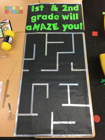Pacman Door Maze Tutorial taping done!