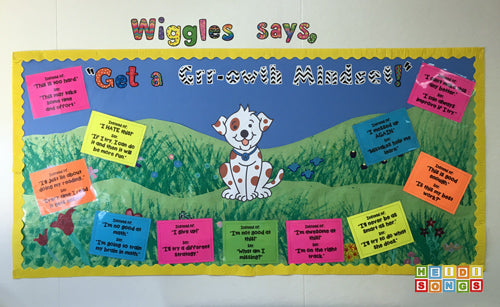 Wiggles Says Bulletin Board