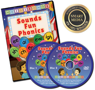 Sounds Fun Phonics Animated DVD