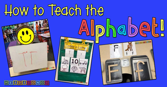 How to Teach the Alphabet!