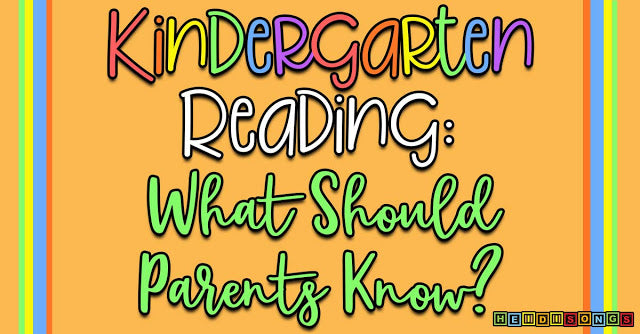 Kindergarten Reading: What Should Parents Know?