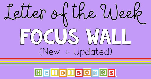 Letter of the Week Focus Wall