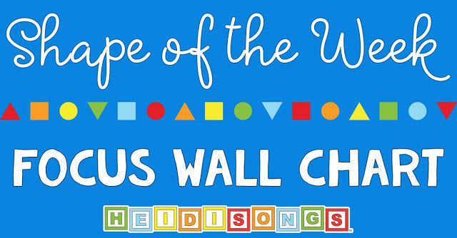 Shape of the Week Focus Wall Chart!