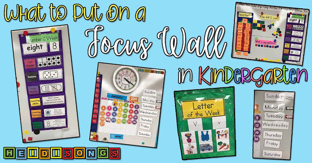 What to Put On a Focus Wall in Kindergarten