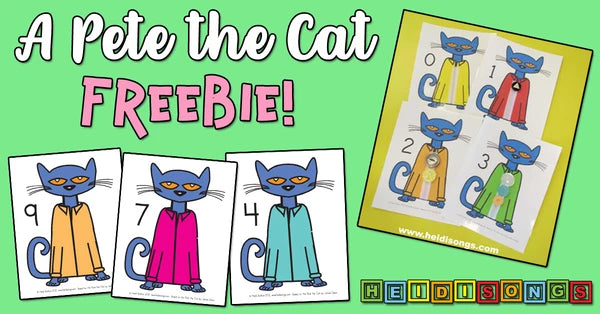 A Pete the Cat Freebie!