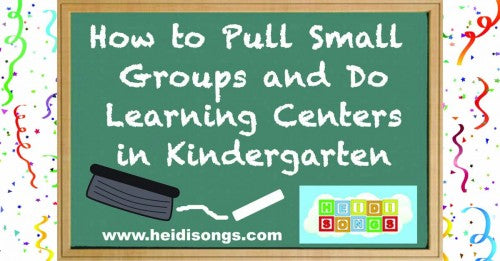  How to Pull Small Groups and Do Learning Centers in Kindergarten