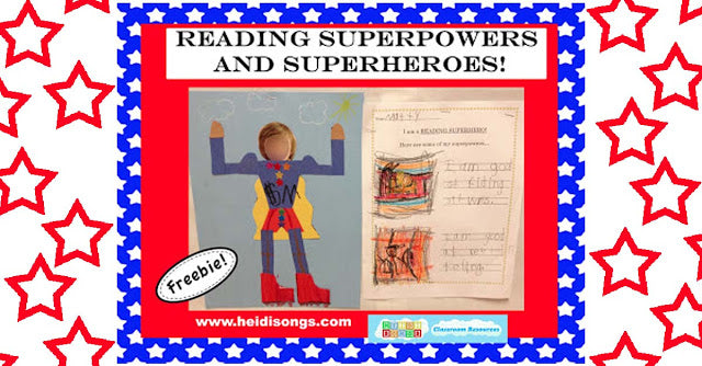 Reading Superpowers and Superheroes!