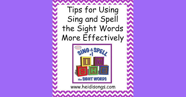 Tips for Using Sing and Spell Effectively in the Classroom!