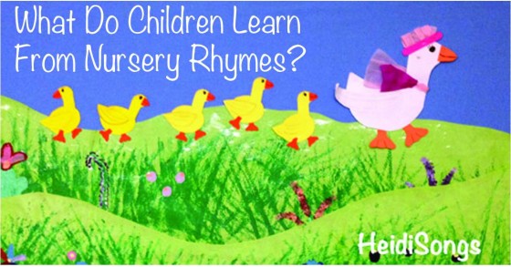 What Do Children Learn From Nursery Rhymes?
