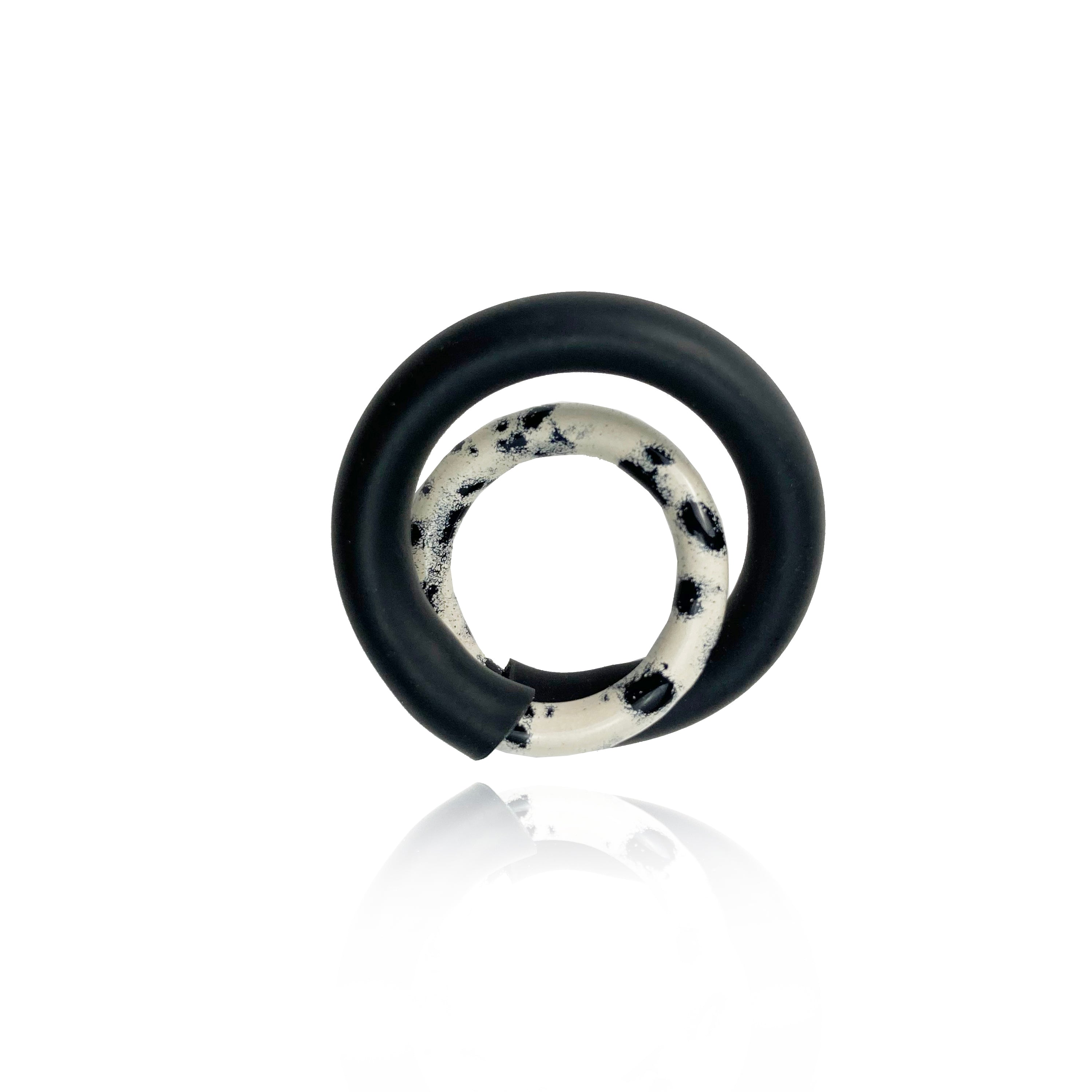 Black Loop Pin