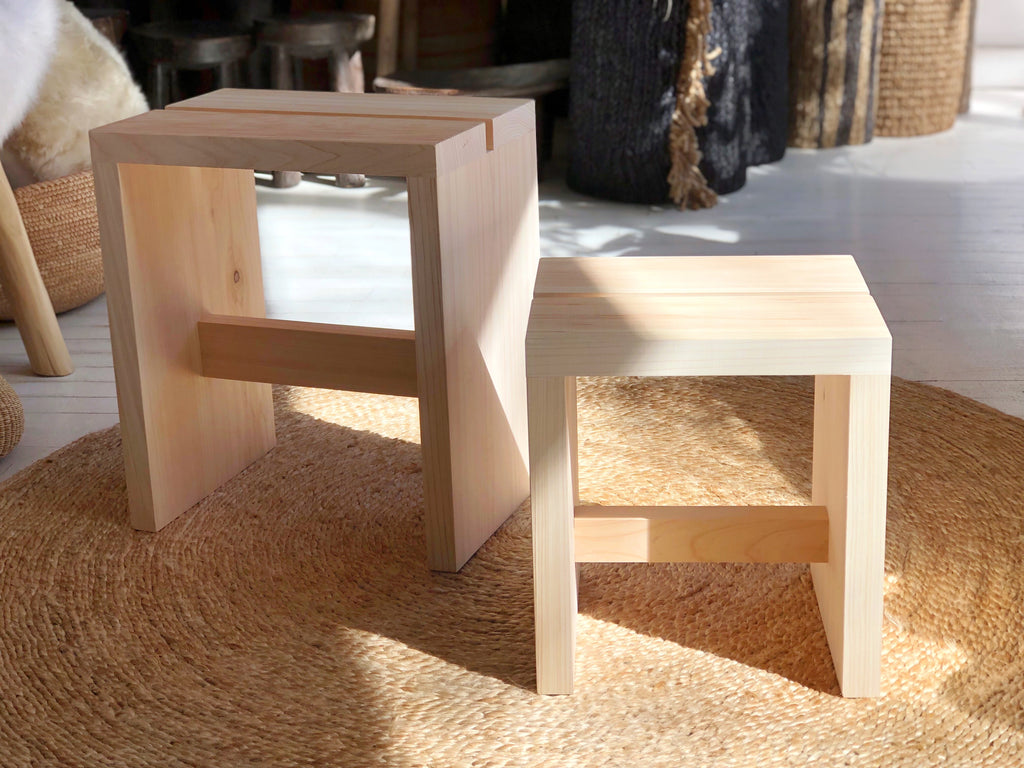 hinoki stool