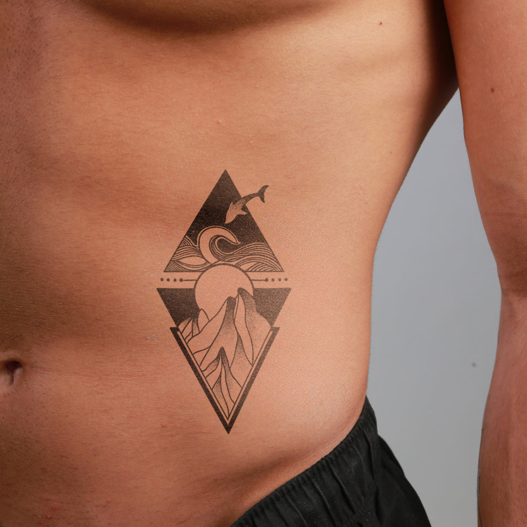 Tatouage dauphin pour homme