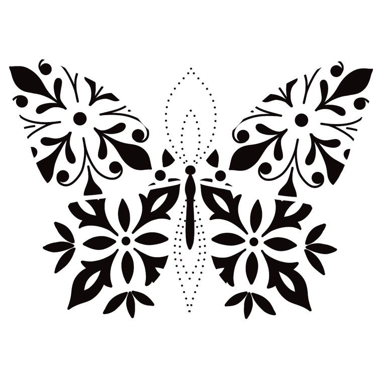 Tatouage mandala papillon