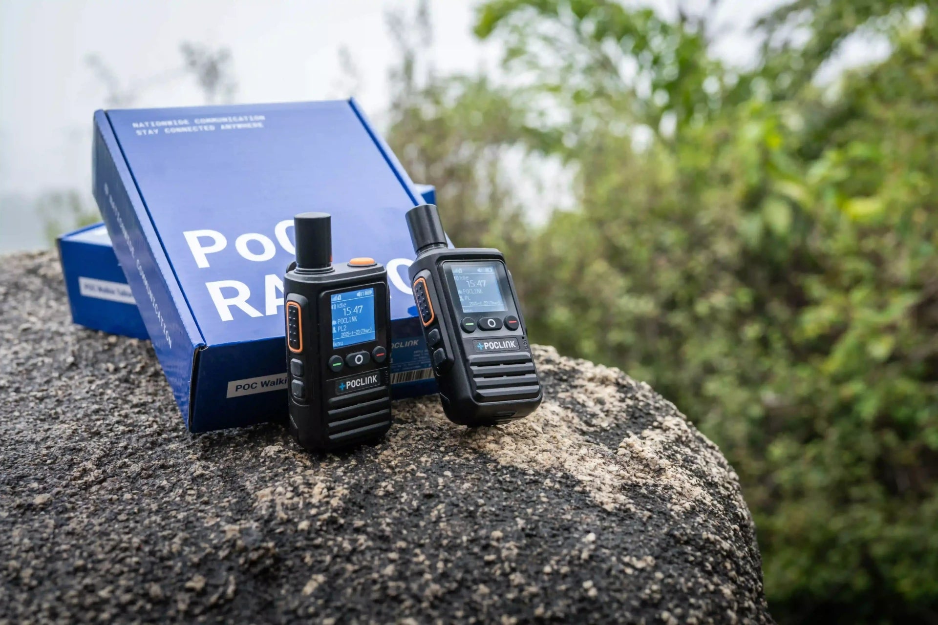 Poclink radios enable clear cell phone calls
