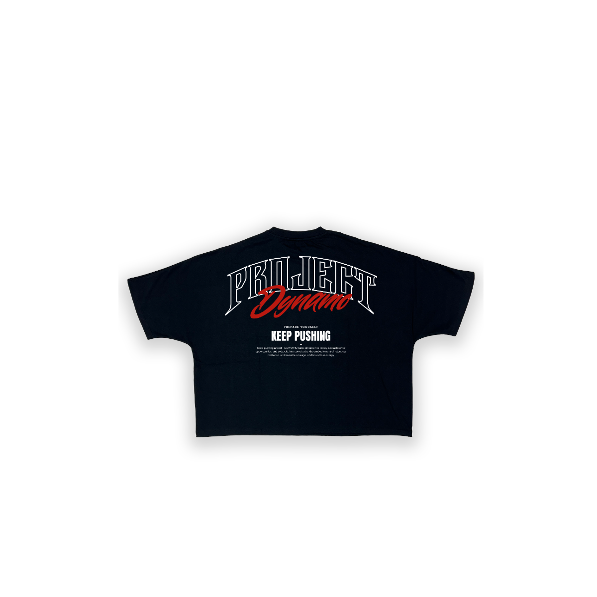 Project Dynamo oversized tee- Black