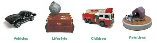 Foreverence create custom vehicle, lifestyle, children’s, and pet urns