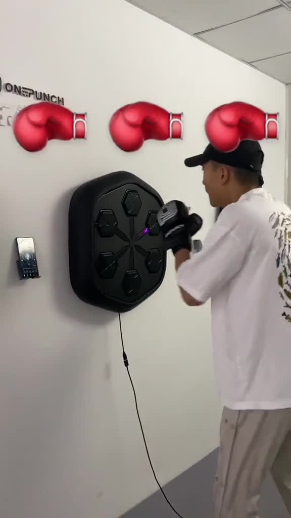 Dosodo One Punch Boxing Machine, Music Boxing Machine For Adult Kids, Smart  Music Boxing Machine Equipment With 6 Lights And Bluetooth Sensor Target  Boxing Reaction Training : : Sports & Outdoors