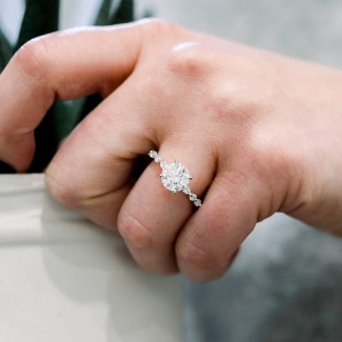 $30000 Cartier Destinee GIA 1.21 F VS1 Diamond Halo Engagement Ring EU 47  US 4 | eBay