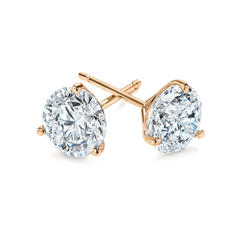 Heart Diamond Earrings