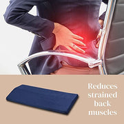 Lumbar Support Pillow with Cooling Gel - Trickonometry