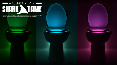 Shark Tank's Illumibowl Toilet Night Light Is Perfect For Couples