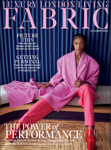 Fabric Magazine October 2023 issue front cover.