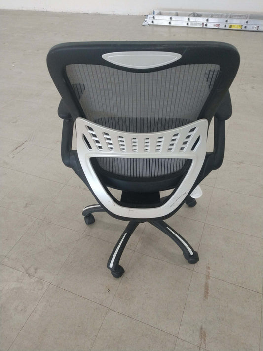 Mars Mesh Back Black Chair