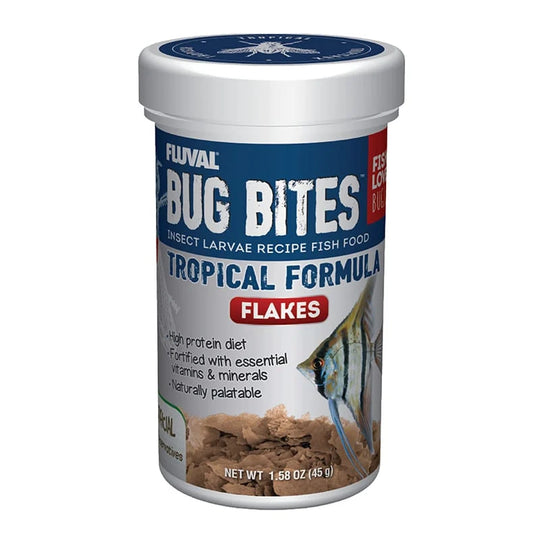 Bug Bites Tropical Formula Flake - Fluval Image 1