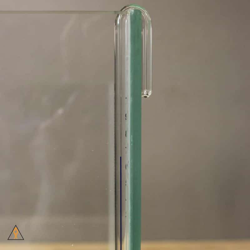 Glass Hang-On Thermometer, Fahrenheit - Hydra Aquatics