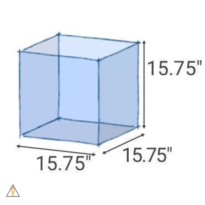 Ultum Nature Systems Rimless Cube Glass Aquarium Tank