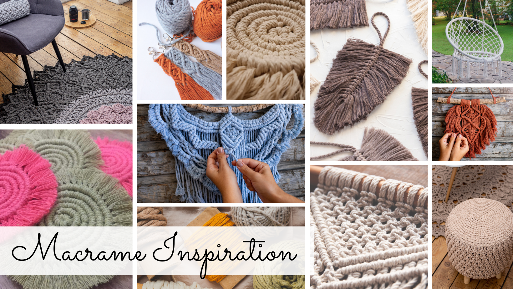 Macrame Inspiration Photos