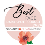 Mousse facial ganadora en los Organics Magazine Awards