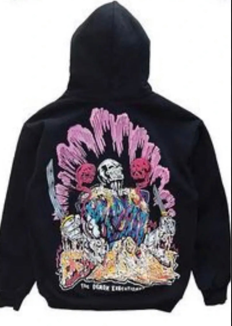 Warren Lotas Doctor Death Hoodie Black – Laced Quality Garment