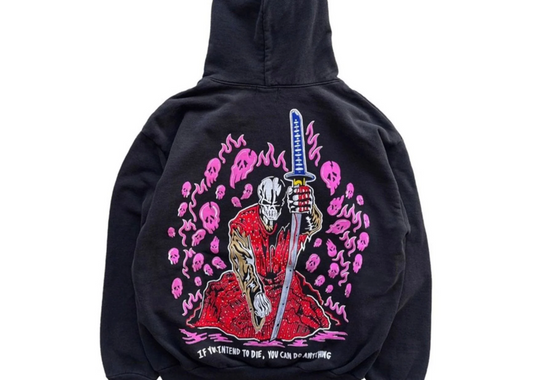 Warren Lotas Doctor Death Hoodie Black – Laced Quality Garment