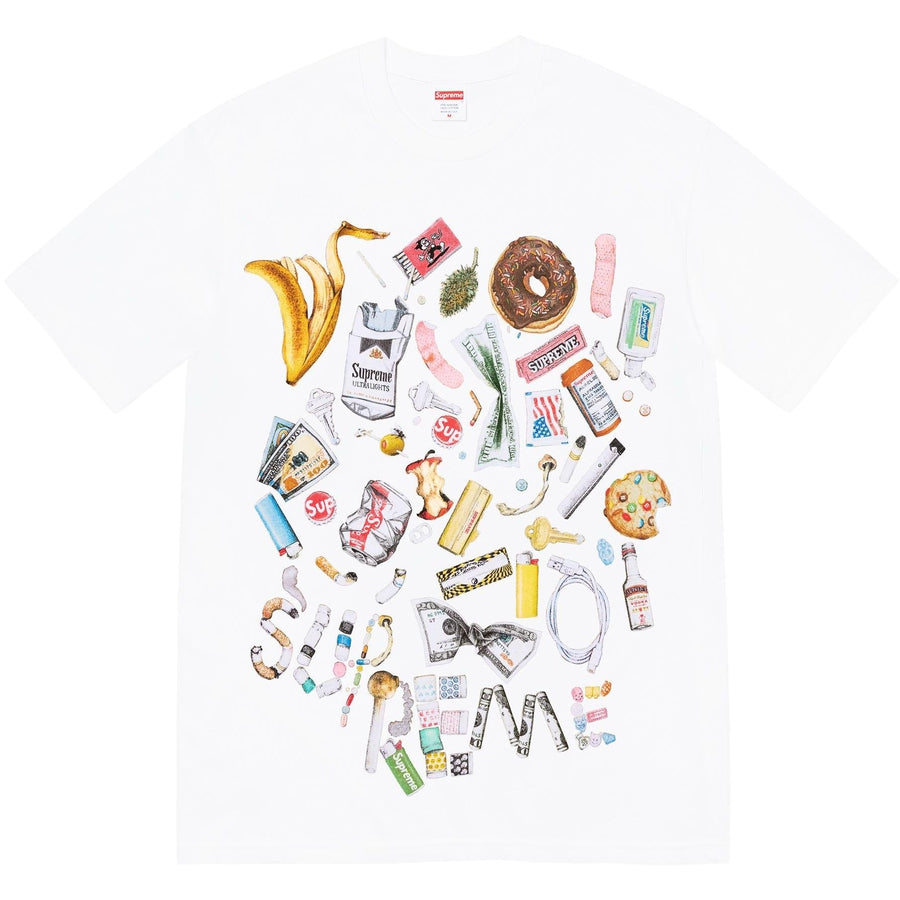 Supreme Handstyle Tee White – Laced Quality Garment Company, LLC