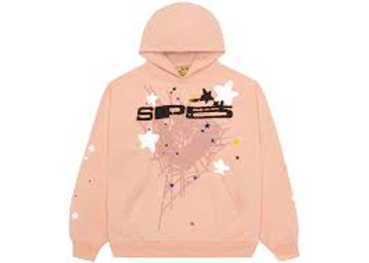 Sp5der Pink Atlanta Hoodie Size Large NEW x7550