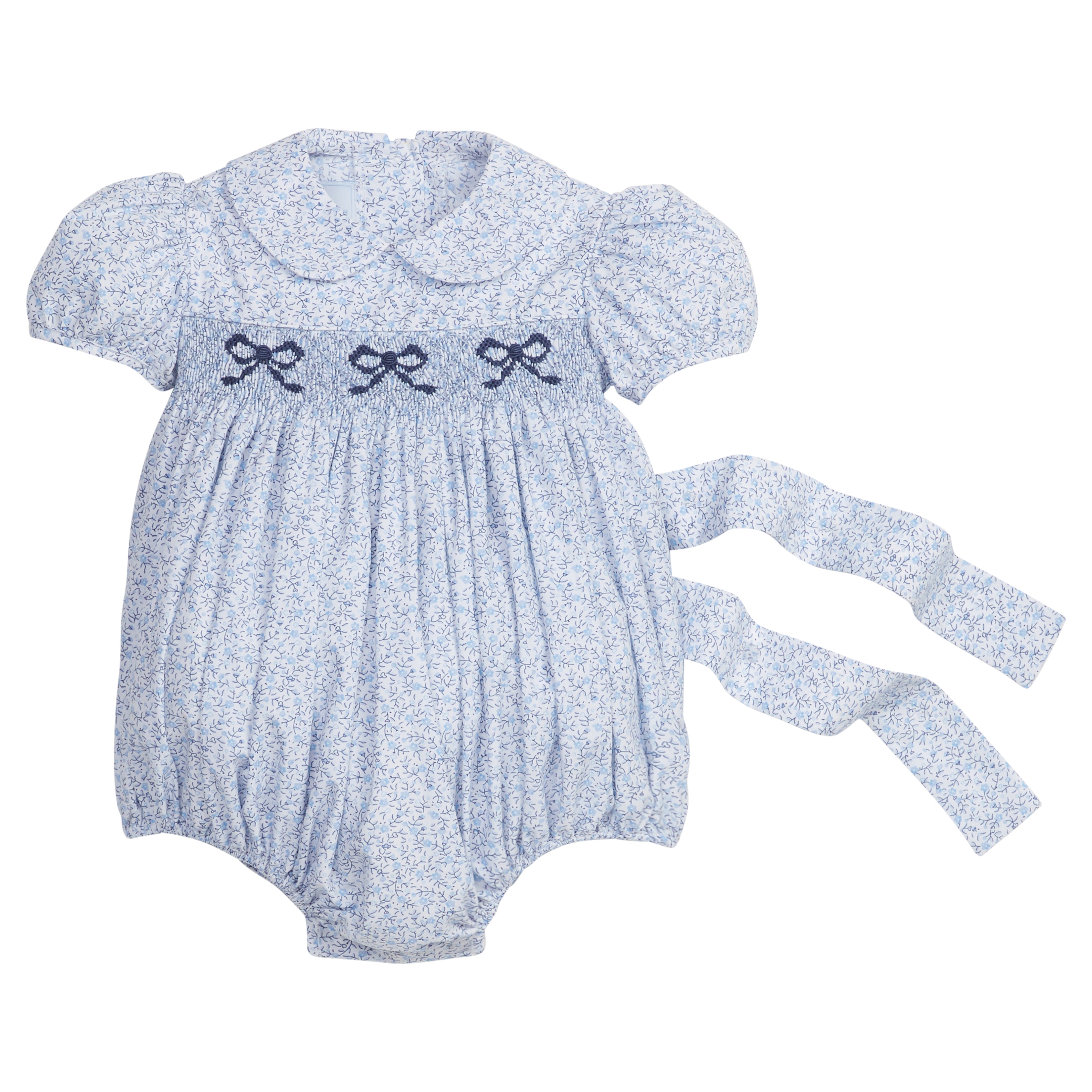 Little English - Smocked Peter Pan Bubble - DuValls product image