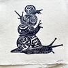 Snail Tower Block Print