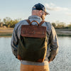 Heritage Waxed Canvas Steamer Backpack No. 2